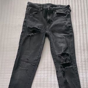 American Eagle ripped jeans